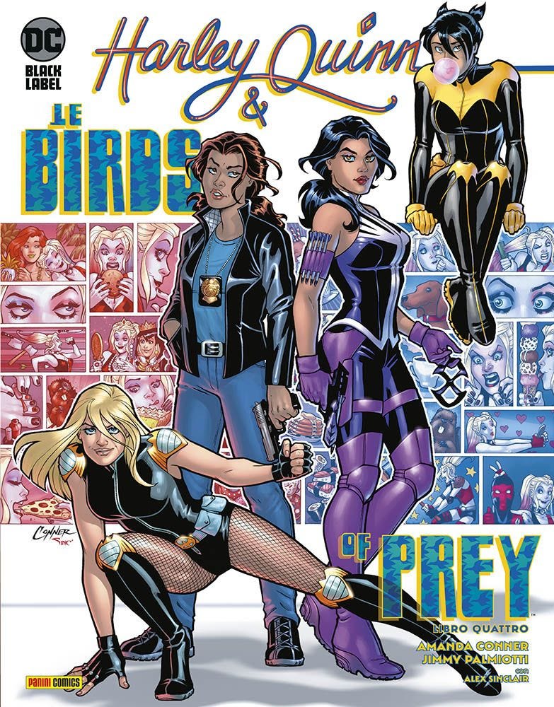 HARLEY QUINN E LE BIRDS OF PREY (2020) 4 DI 4 DC BLACK LABEL