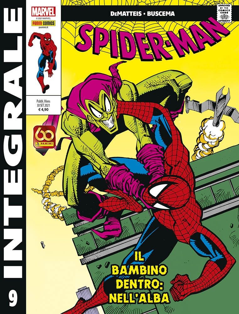 MARVEL INTEGRALE: SPIDER-MAN DI J.M. DEMATTEIS 9 DI 50 MARVEL INTEGRALE
