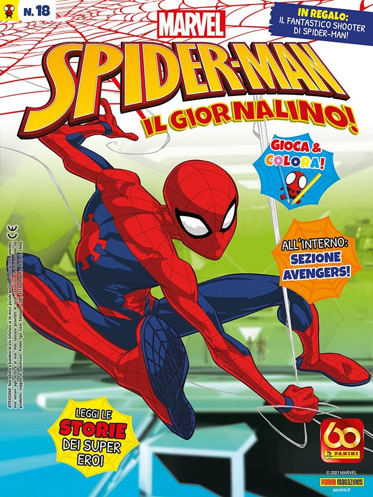 SPIDER-MAN & I SUOI FANTASTICI AMICI 78 IN REGALO: IL FANTASTICO SHOOTER DI SPIDEY! SPIDER-MAN IL GIORNALINO 18