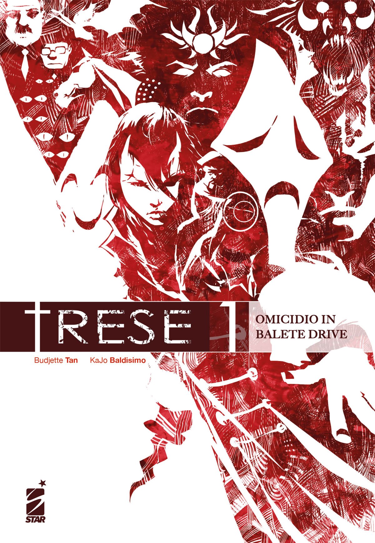 TRESE 1 DI 6 VARIANT LIMITED EDITION CON SOVRACCOPERTA CON EFFETTI COLD FOIL ED EMBOSS