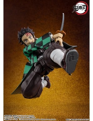 Bandai S.H. Figuarts Demon Slayer Kimetsu No Yaiba Tanjiro Kamado Battle in the Infinity Castle Version