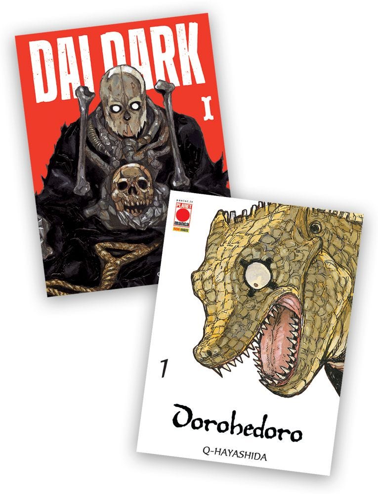 BUNDLE DAI DARK 1 + DOROHEDORO 1 VARIANT
