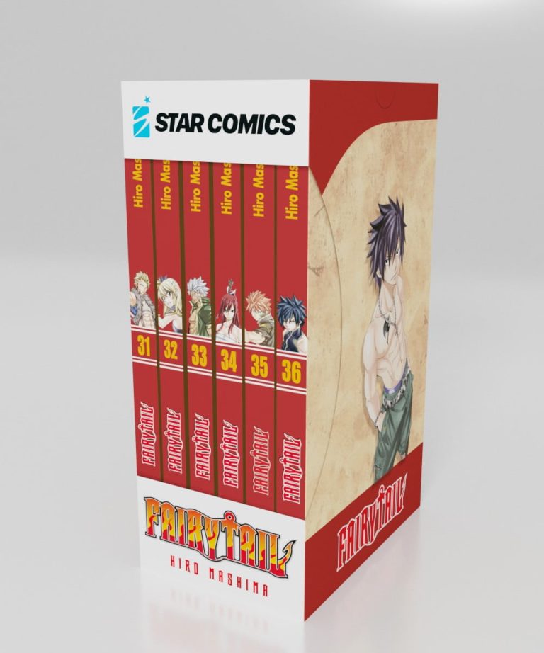 FAIRY TAIL COLLECTION 6 DI 11 CONTIENE I VOLUMI 31 – 36 STAR COLLECTION 23