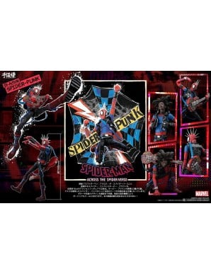 Sentinel SV Action Spider-Man Into The Spider-Verse Spider-Punk