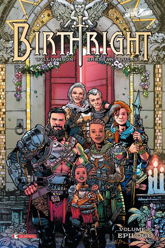 BIRTHRIGHT CARTONATA 10 EPILOGO