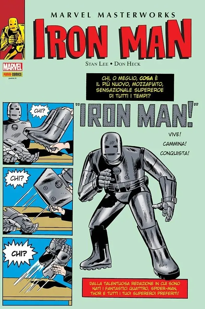 MARVEL MASTERWORKS IRON MAN 1 SECONDA RISTAMPA