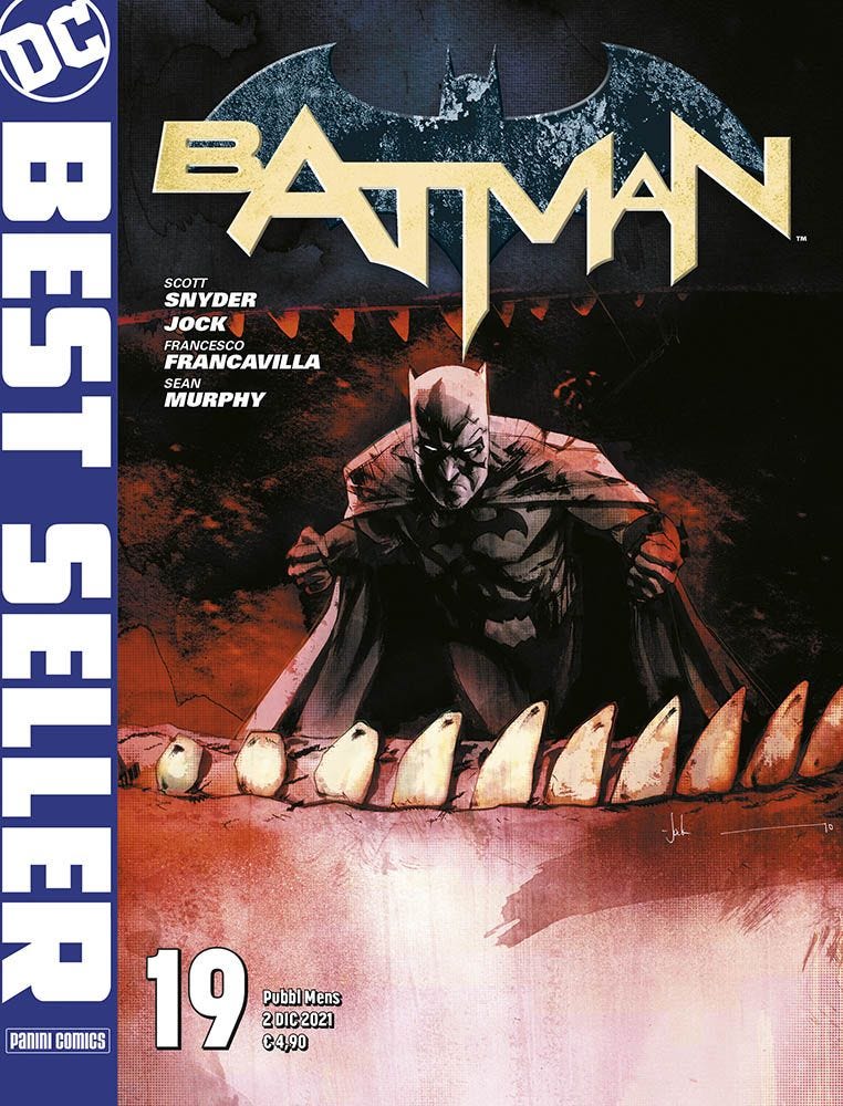 BATMAN DI SCOTT SNYDER & GREG CAPULLO 19 DC BEST SELLER 19