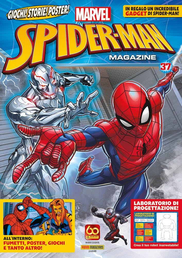 SPIDER-MAN MAGAZINE (2018) 37 IN REGALO: UNA MITICA SORPRESA DI SPIDER-MAN! PANINI COMICS MEGA 102