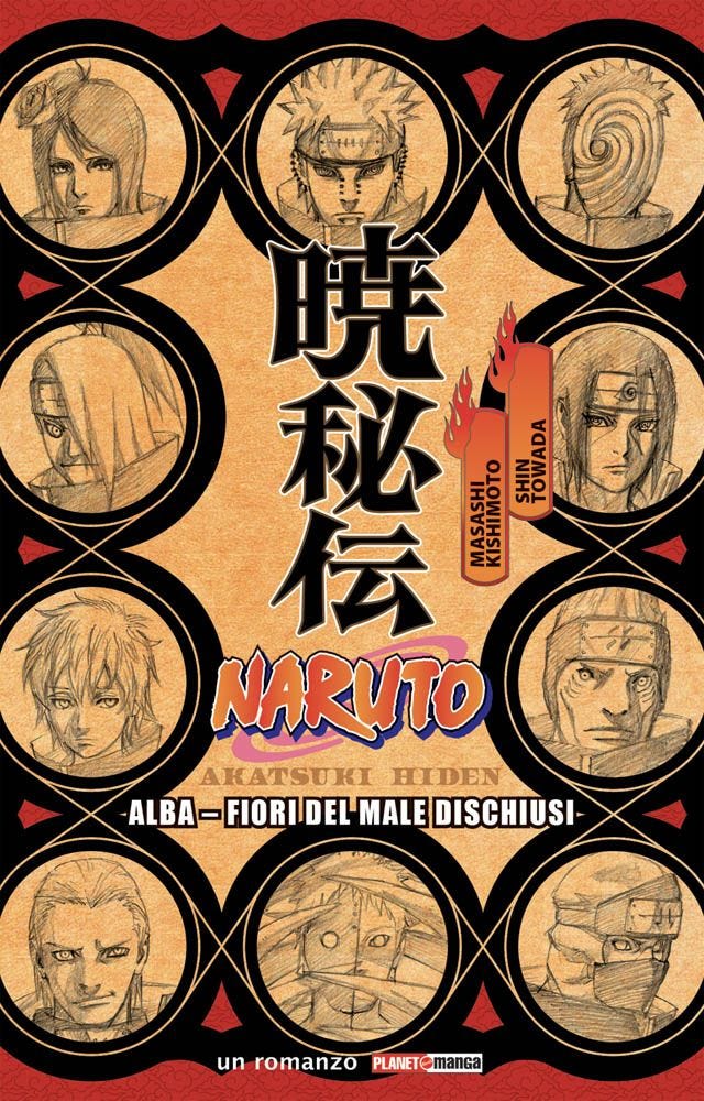 NARUTO – ALBA: FIORI DEL MALE DISCHIUSI (ROMANZO) PRIMA RISTAMPA