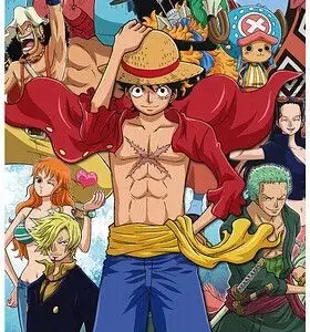 ONE PIECE GROUP FISHMAN ISLAND POSTER 3D