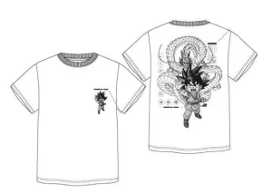 DRAGON BALL CAMISETA GOKU BLANCA T - M
