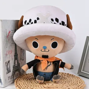 ONE PIECE PELUCHE 20 CM CHOPPER X LAW - NEW WORLD VERSION