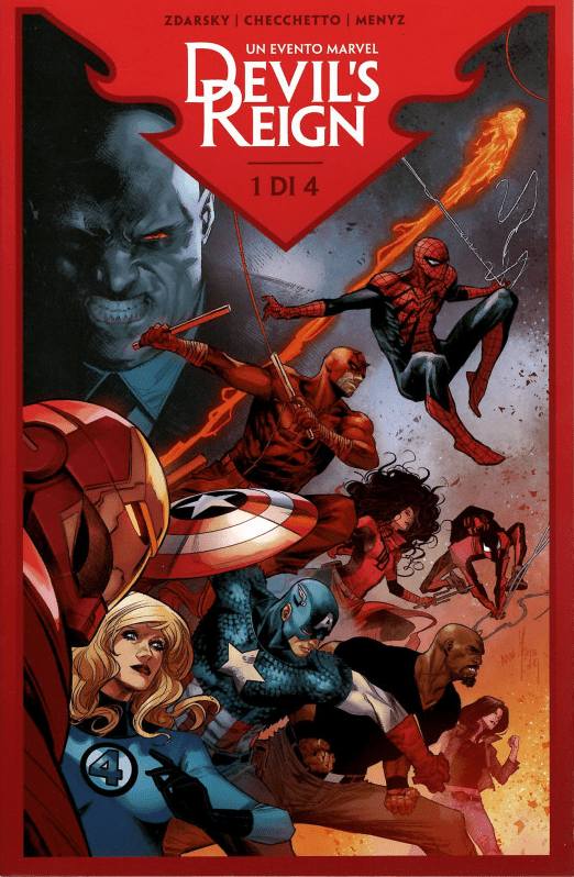 DEVIL’S REIGN 1 DI 4 MARVEL MINISERIE 257