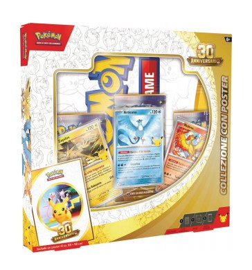 Collezione con Poster – 30 anniversario Pokemon – ITA