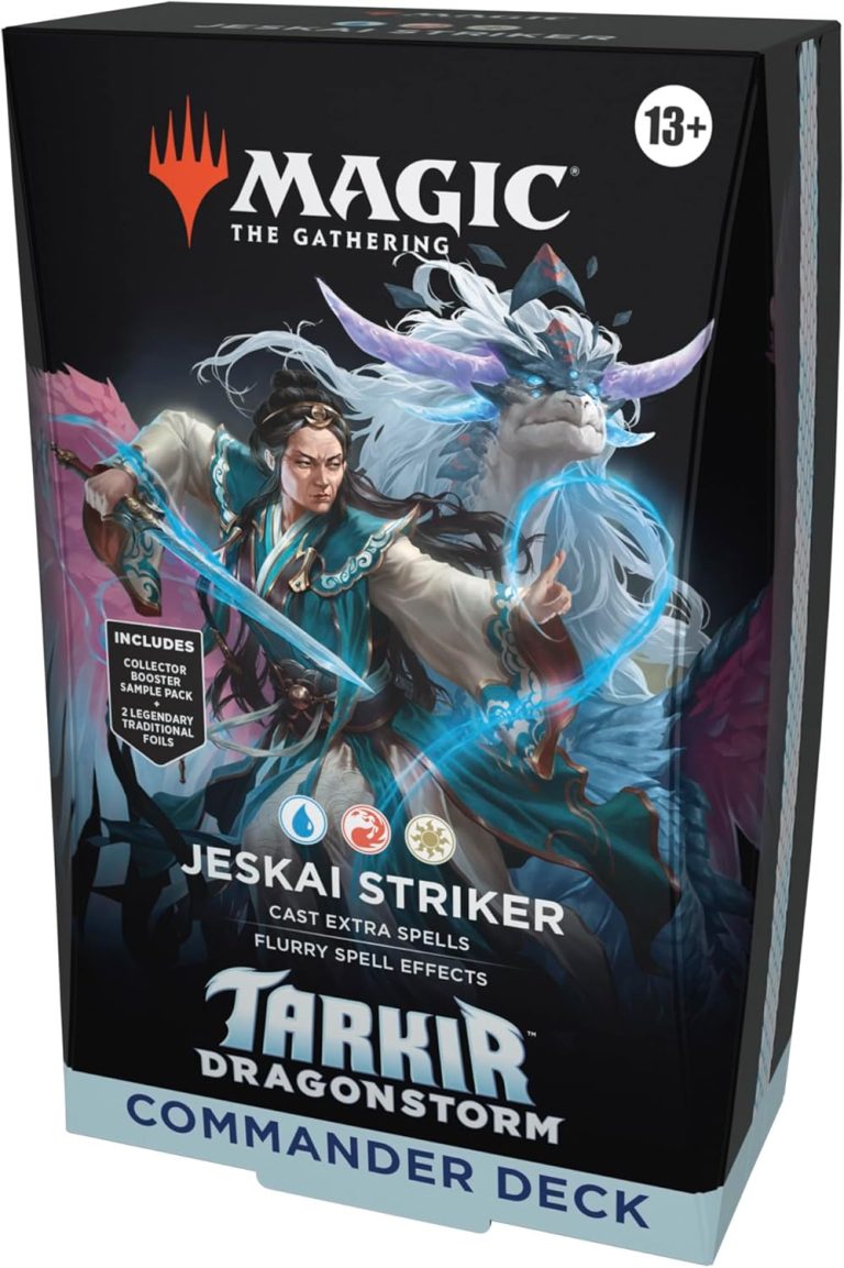 Mazzo Commander di Magic: The Gathering Tarkir: La Dracotempesta – Assalto Jeskai (Versione Inglese)