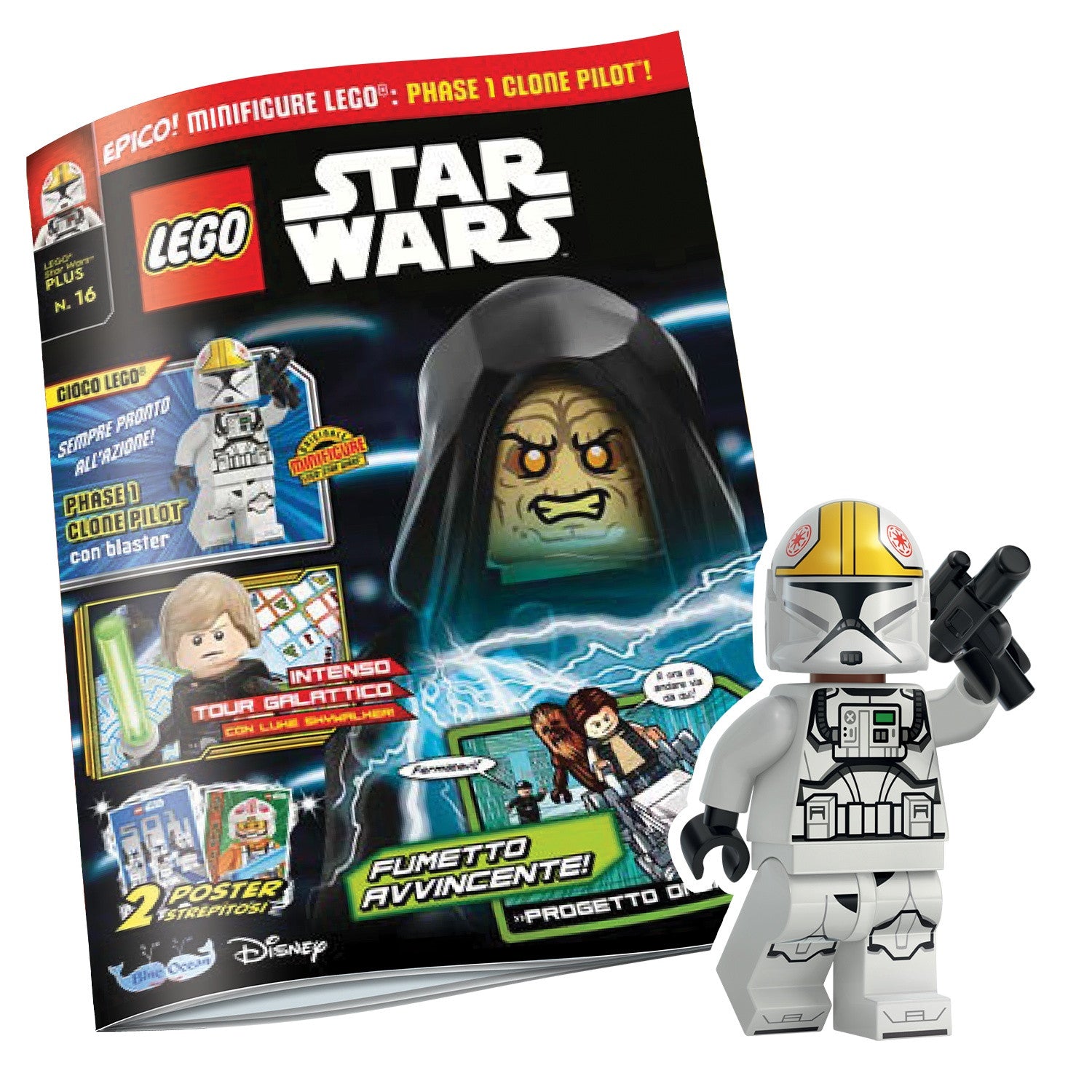 LEGO STAR WARS PLUS N.16 – PHASE 1 CLONE PILOT
