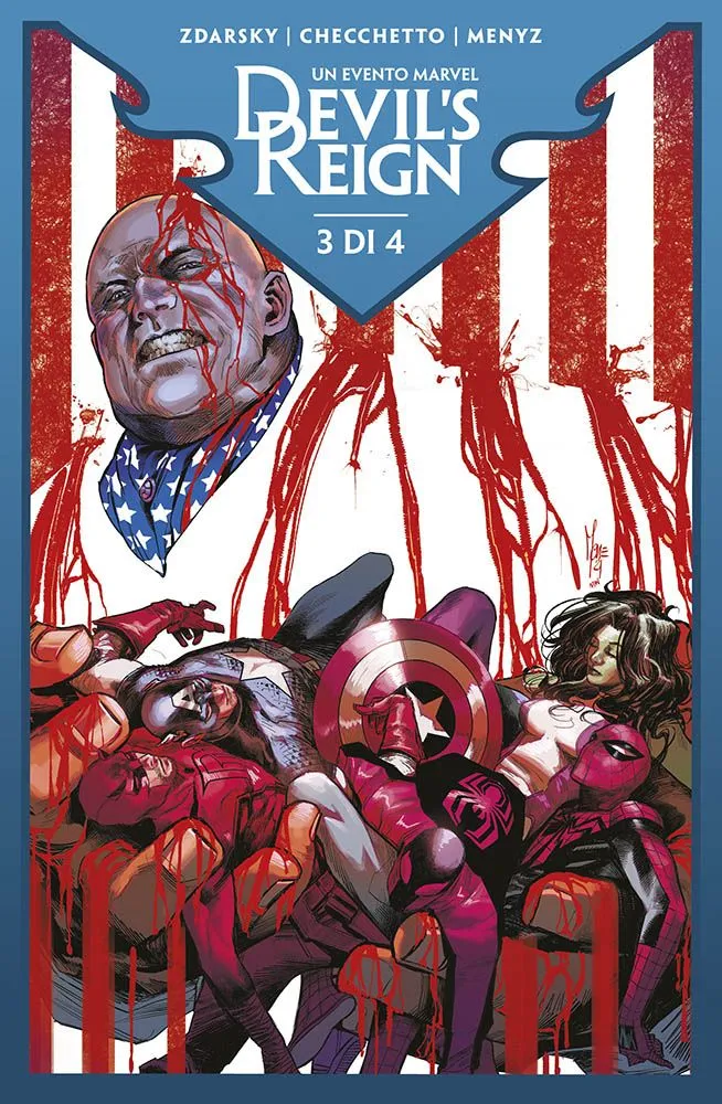 DEVIL’S REIGN 3 DI 4 MARVEL MINISERIE 259