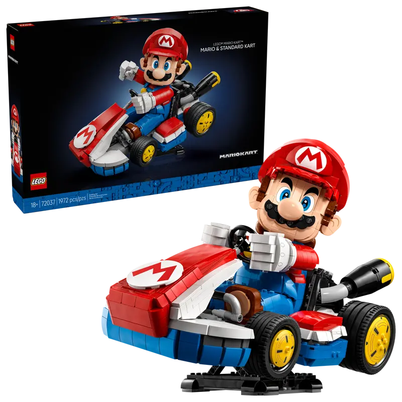 Lego Super Mario 72037 Mario Kart™: Mario e Kart standard