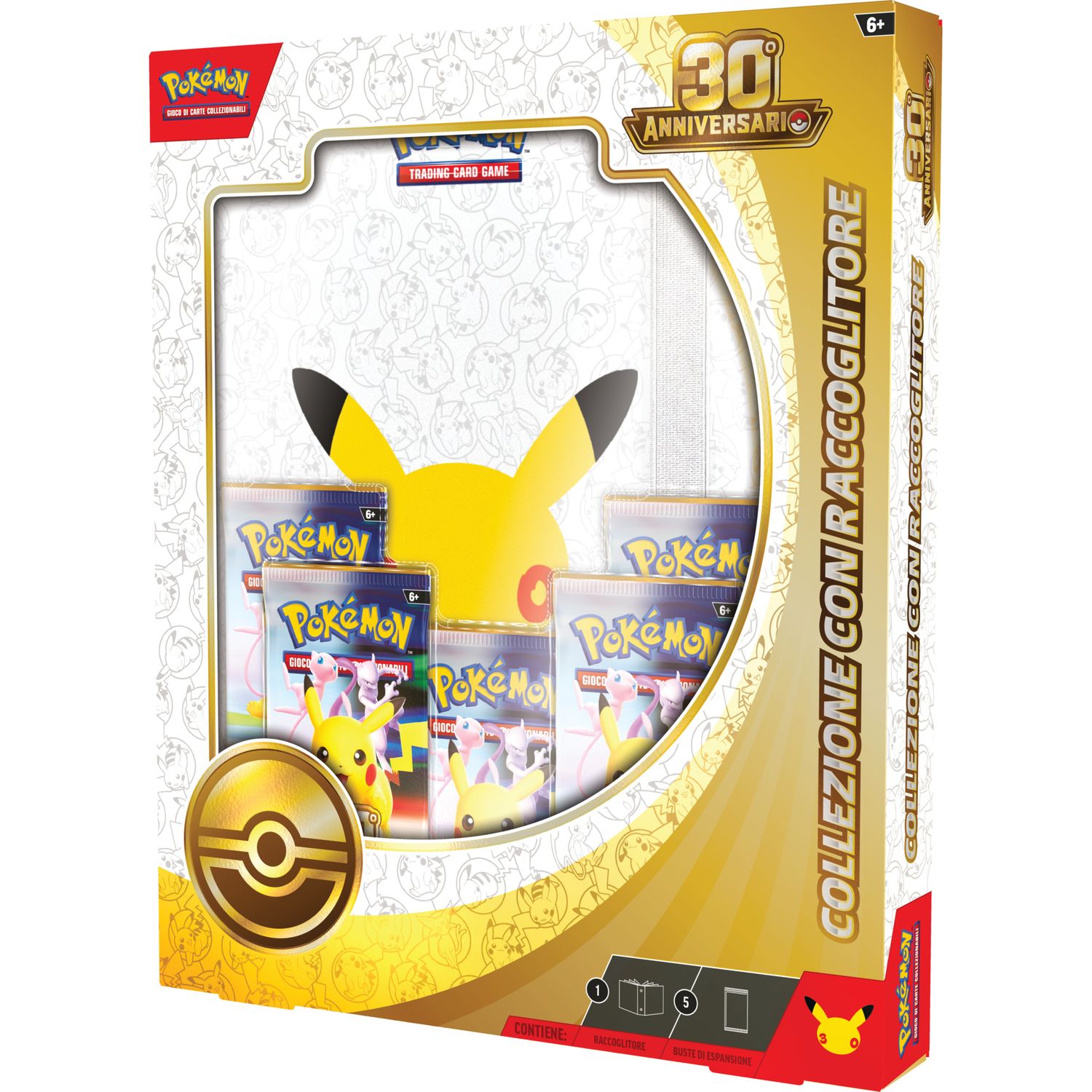 Collezione Con Raccoglitore – 30 anniversario Pokemon – ITA