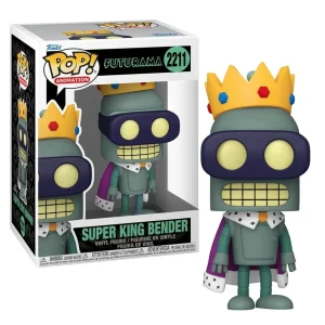 Super King Bender Futurama Funko Pop Super