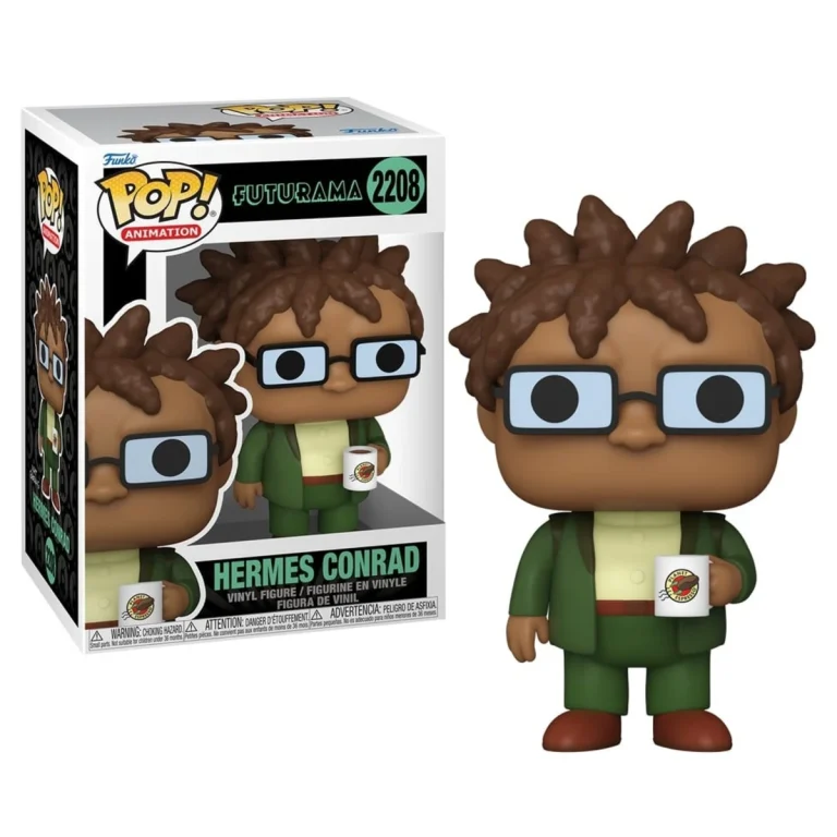 Hermes Conrad with Mug Futurama Funko Pop
