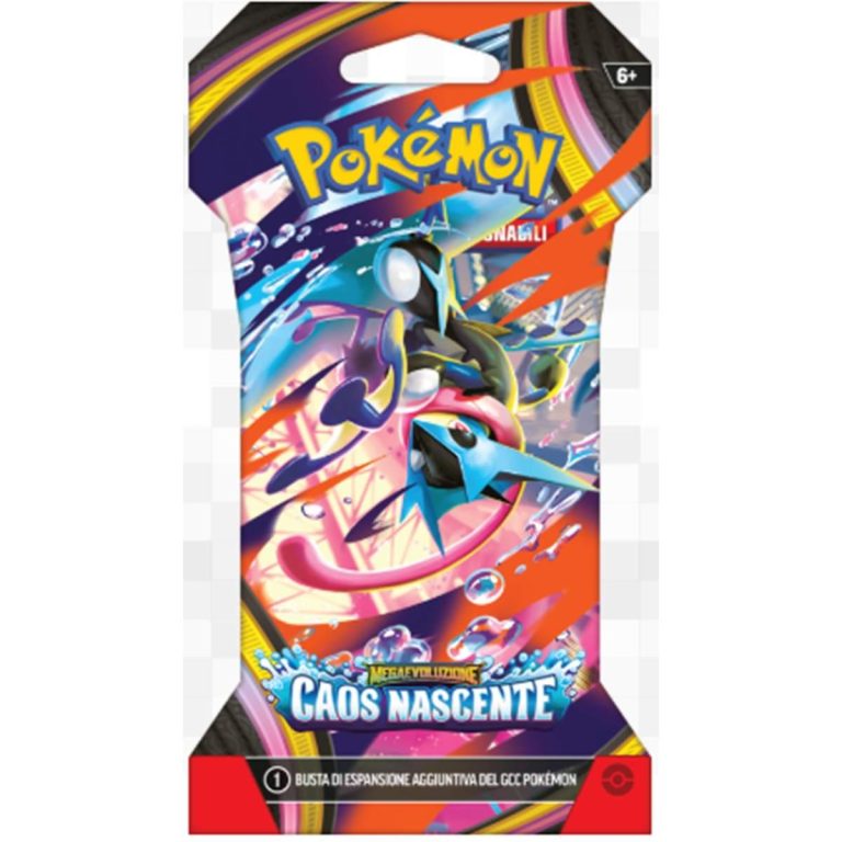 POKÉMON CAOS NASCENTE – 1 BUSTINA – Blister di Cartone