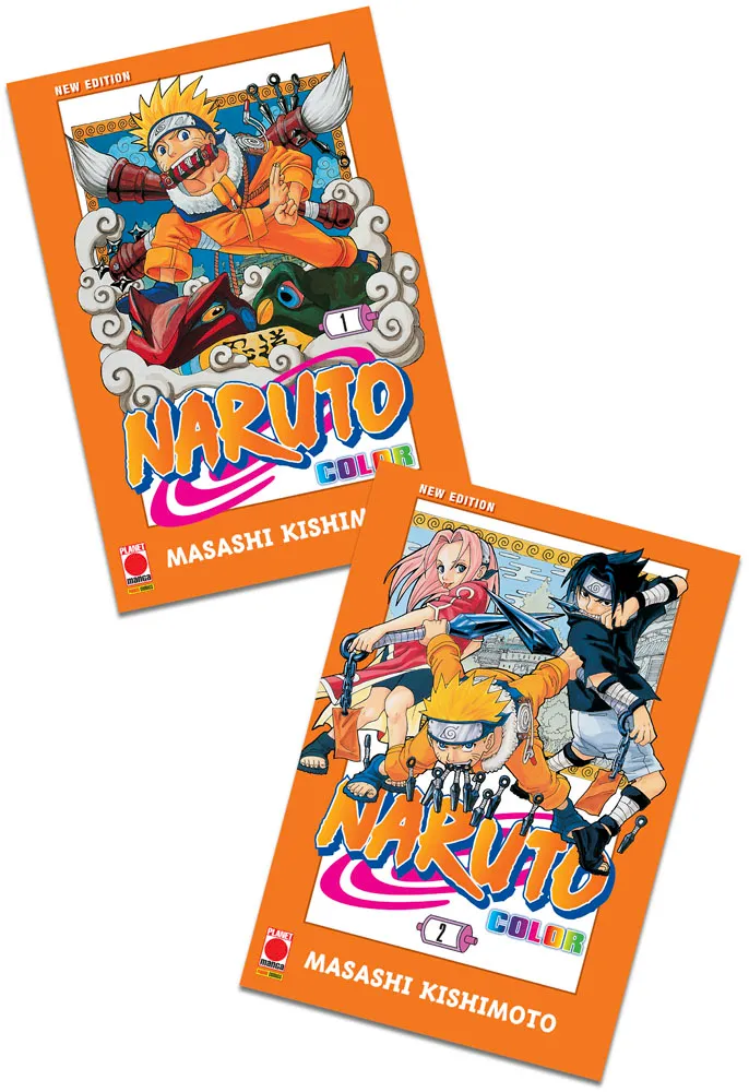 NARUTO COLOR NEW EDITION BUNDLE 01-02