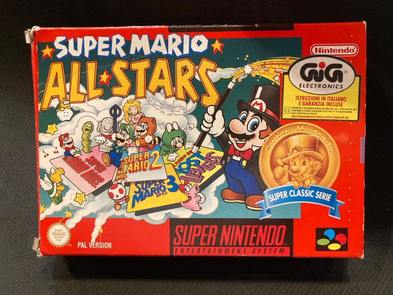 Super Mario All-Stars Super Nintendo SNES