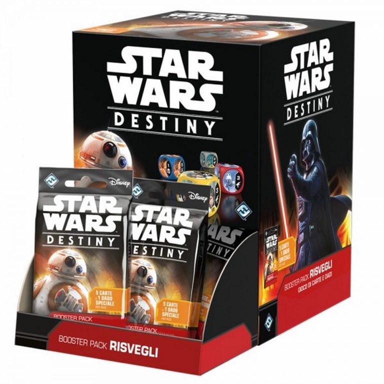 BOOSTER PACK risvegli CONFEZIONE DA 36 PEZZI sigillata per STAR WARS DESTINY in Italiano