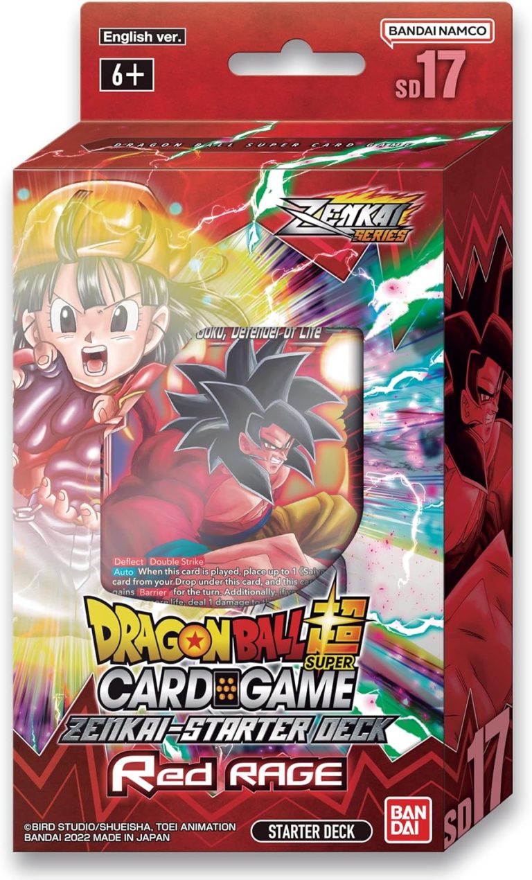 Dragon Ball Super TCG Zenkai Series Starter Deck (SD17) – Red Rage