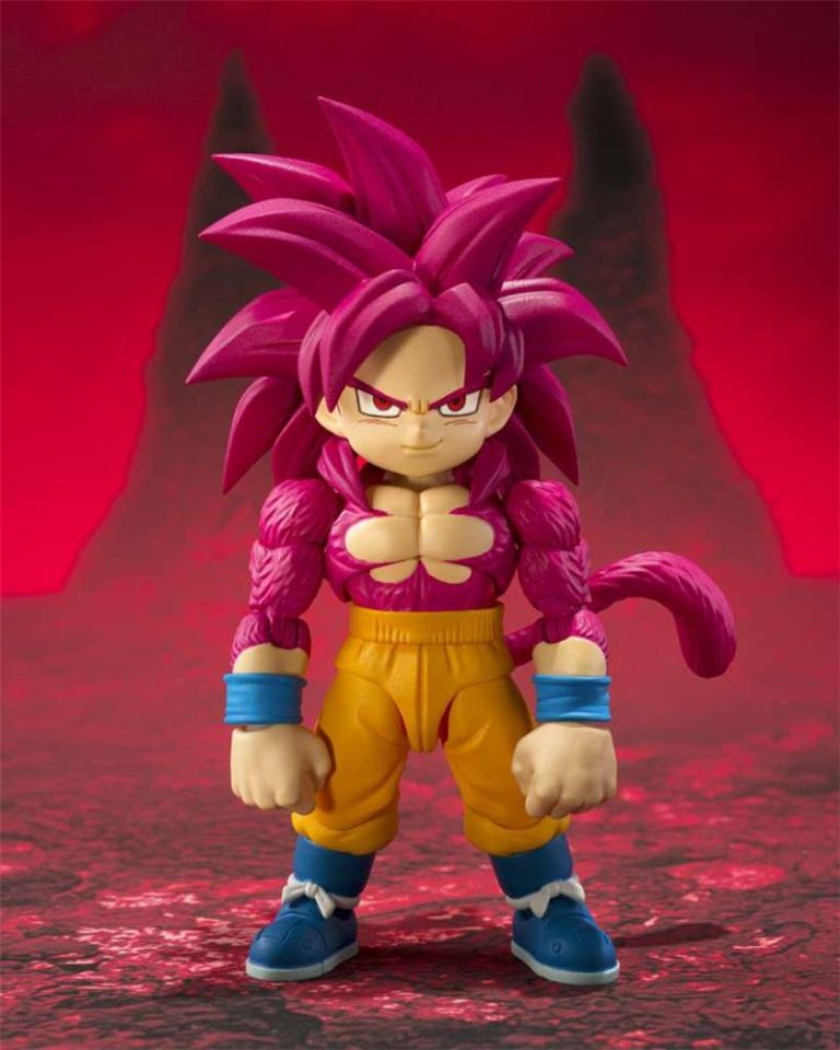 S.H. FIGUARTS – DRAGON BALL DAIMA SON GOKU MINI SUPER SAIYAN 4