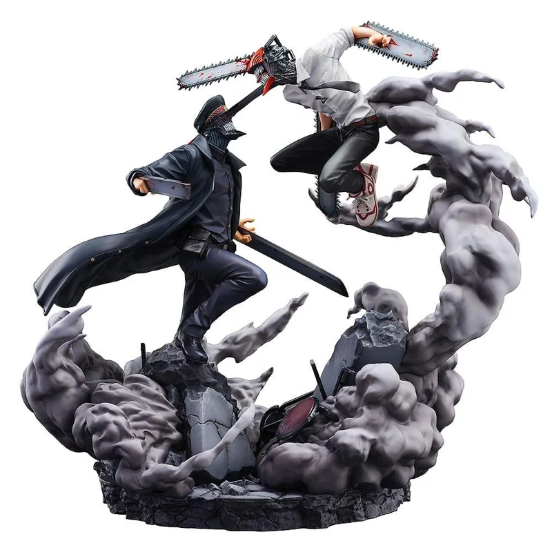 Chainsaw Man VS Samurai S. Super Situation Statue