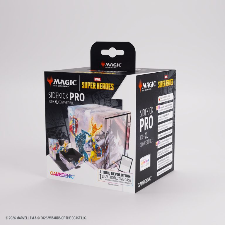 GAMEGENIC Magic: The Gathering – Marvel Super Heroes – Sidekick PRO 100+ XL – Marvel Super Heroes