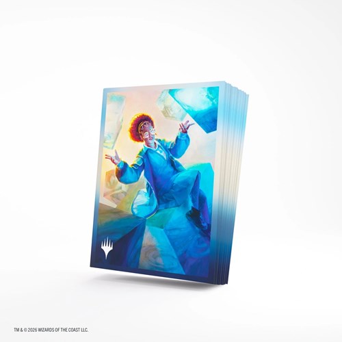 GAMEGENIC Magic: The Gathering – Secrets of Strixhaven – Premium Art Sleeves – Zimone, Infinite Analyst