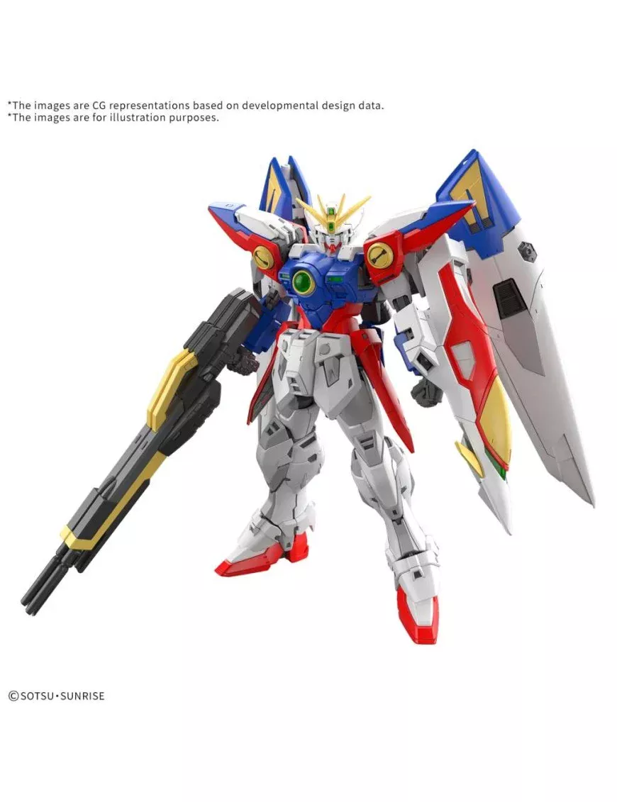 RG #43 1/144 Mobile Suit Gundam XXXG-00W0 Wing Gundam Zero