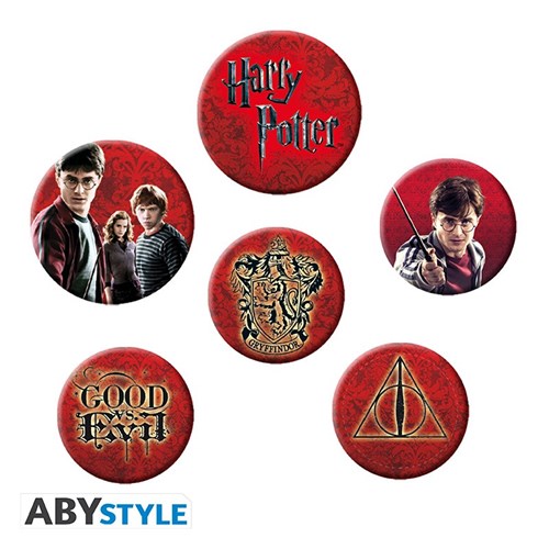 HARRY POTTER ICON BADGE PACK PINS