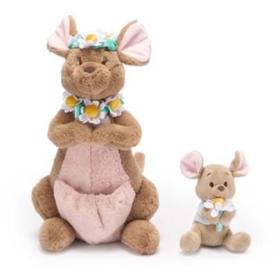 Peluche medio floreale in edizione speciale Kanga e Ro, 33 cm