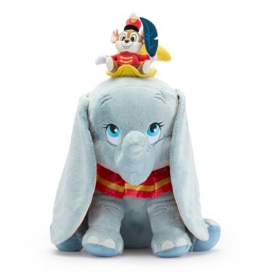 Peluche grande Dumbo e Timoteo per l’85º anniversario, Disney Vault, D23: The Ultimate Disney Fan Event, 50 cm