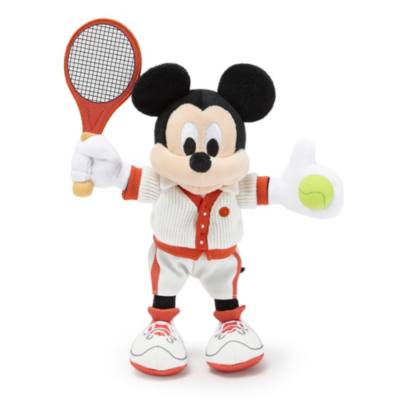 Mini peluche imbottito Topolino Tennis, 23 cm