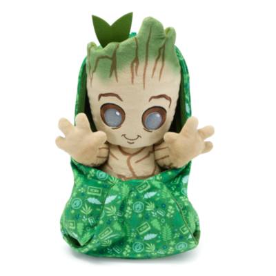 Peluche Disney Babies con copertina a sacco Groot, Guardiani della Galassia