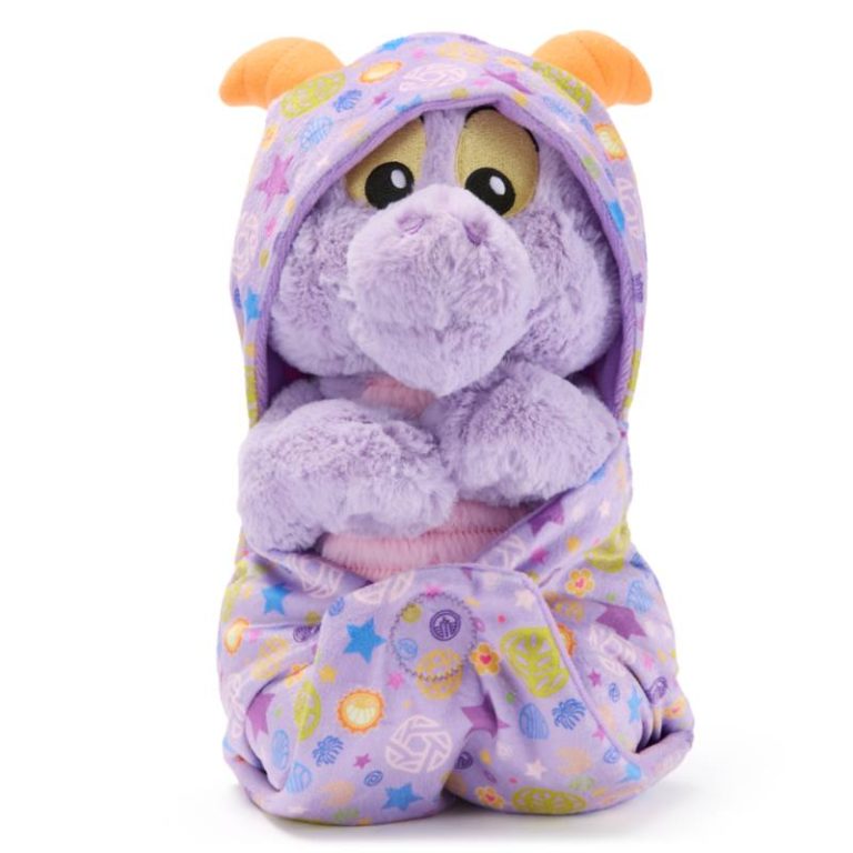 Peluche piccolo per neonati con tasca-copertina Figment EPCOT, 27 cm