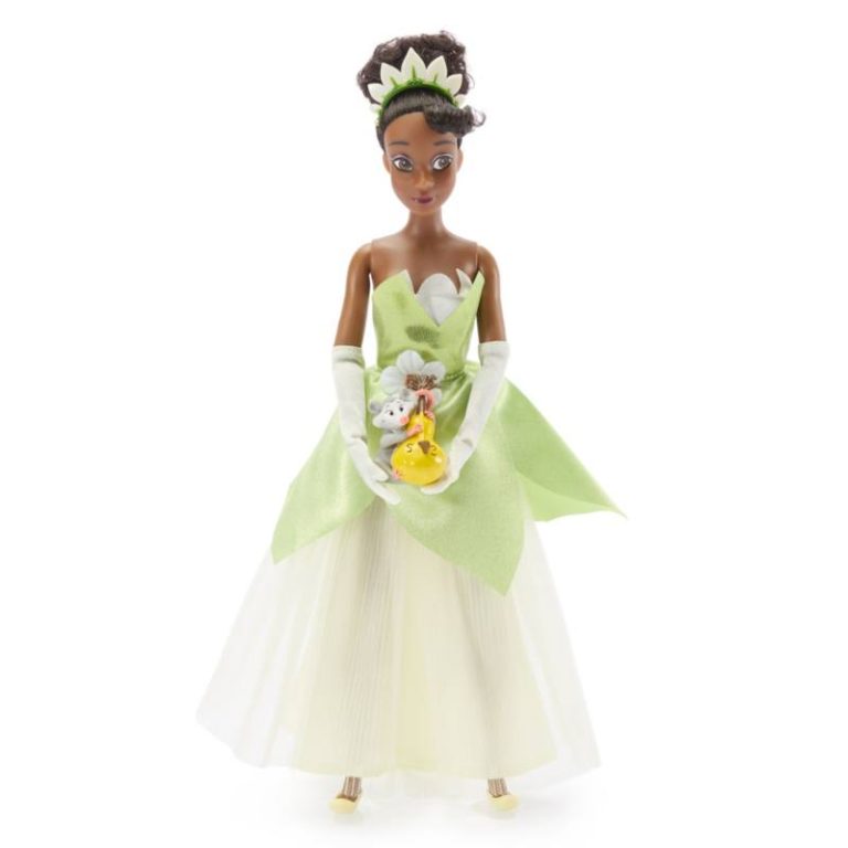 Bambola classica Tiana con compagno, La Principessa e il Ranocchio