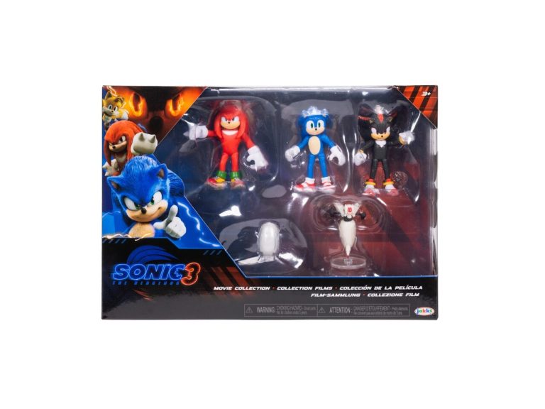 SONIC 3 MOVIE SET PERSONAGGI 6cm