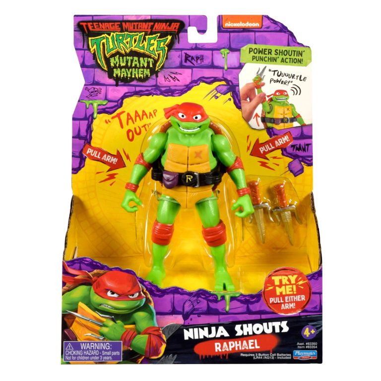 TEENAGE MUTANT NINJA TURTLES MUTANT MAYHEM – RAPHAEL NINJA SHOUTS