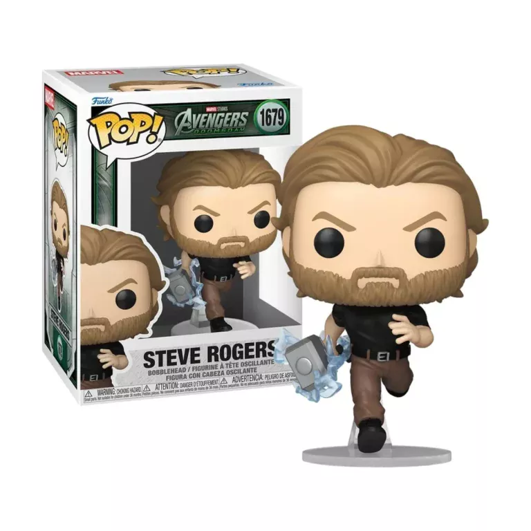Funko Pop Steve Rogers Marvel N° 1679
