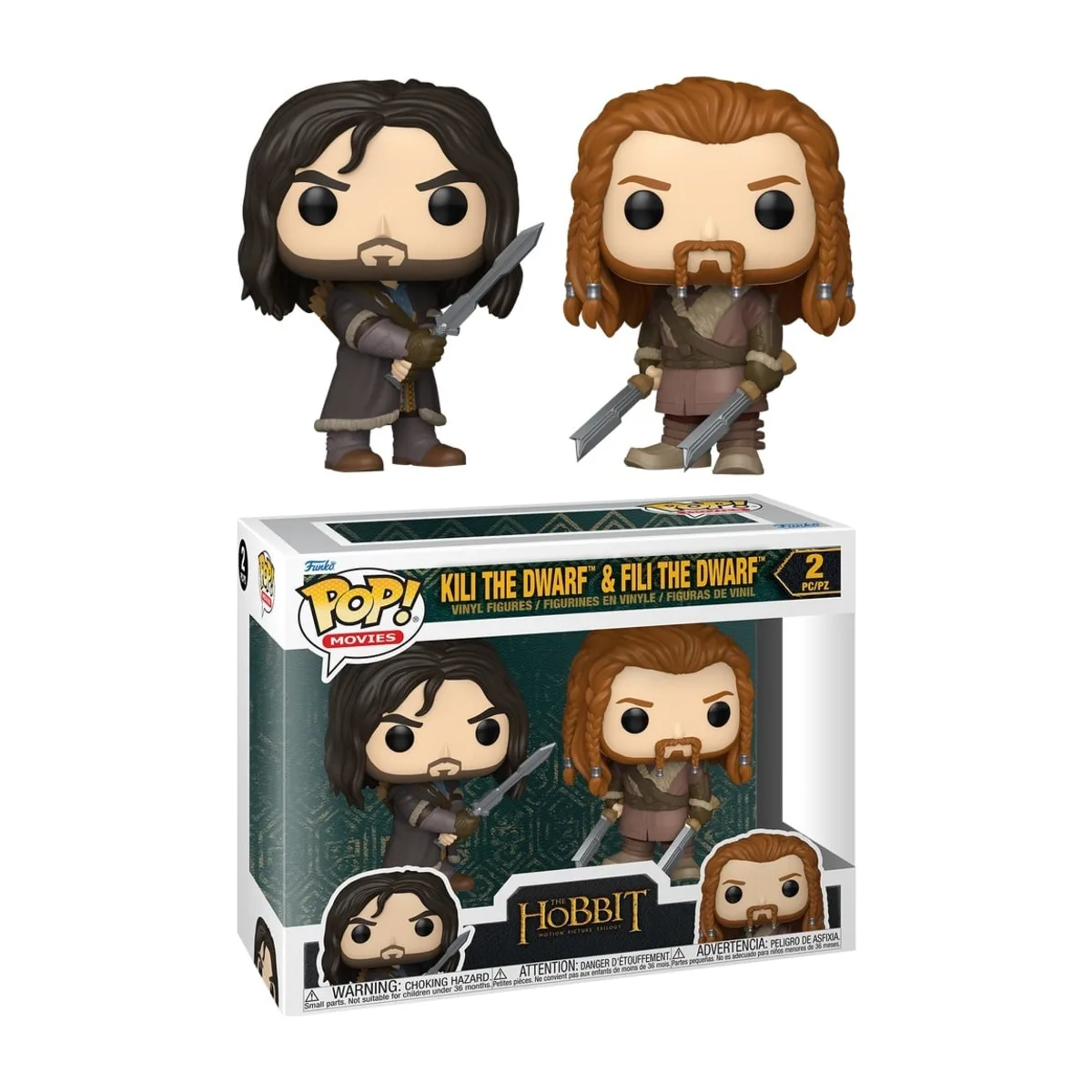 Funko Pop 2 Pack Kili & Fili The Hobbit