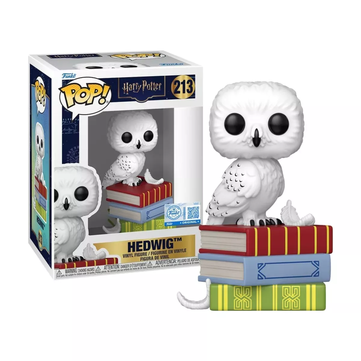 Funko Pop Hedwig on Books Harry Potter N° 213