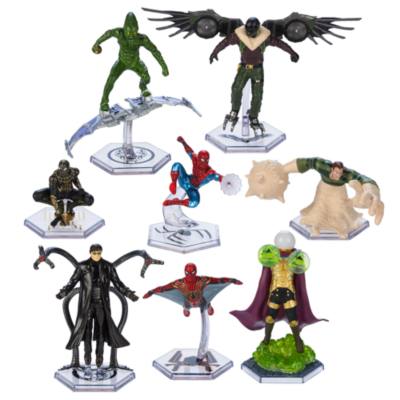 Set da gioco con personaggi di Spider-Man: No Way Home