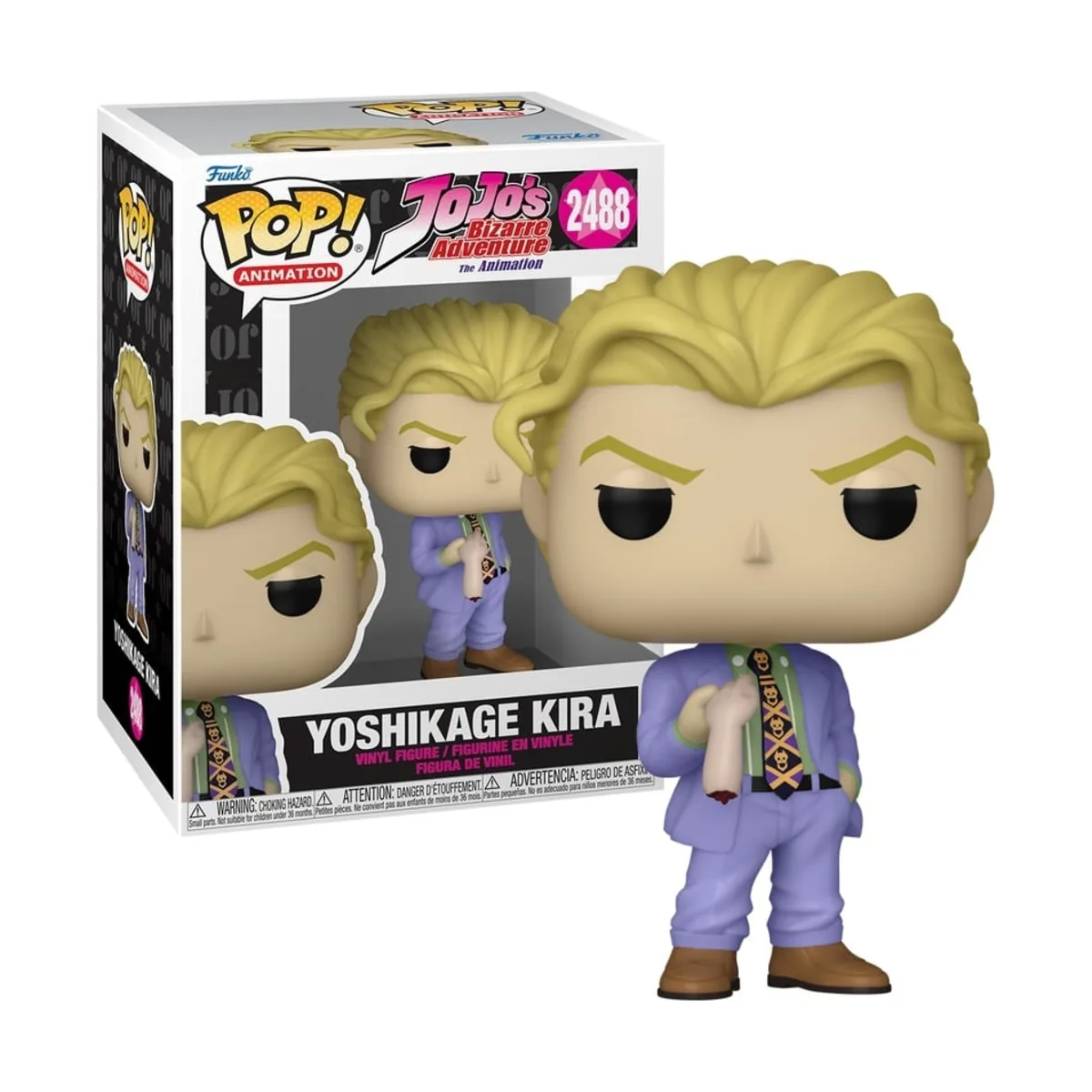 Funko Pop Yoshikage Kira Jojo’s Bizarre Adv. N° 2488