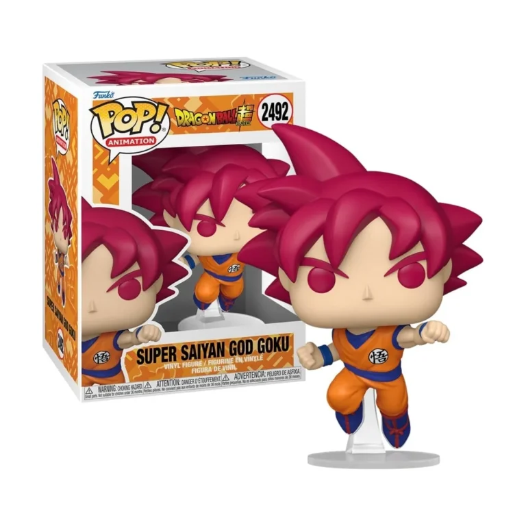 Funko Pop Super Saiyan God Goku Dragon Ball N° 2492